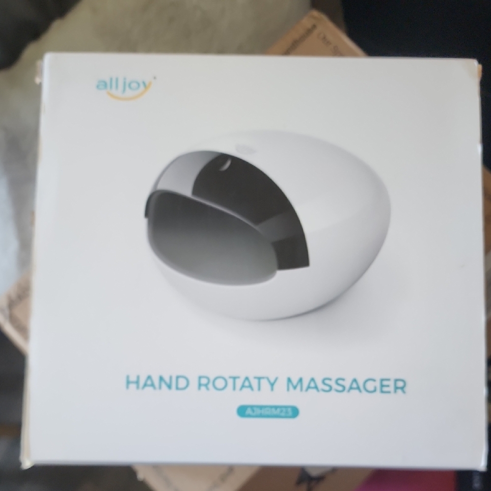 Alljoy White Hand Rotaty Massager